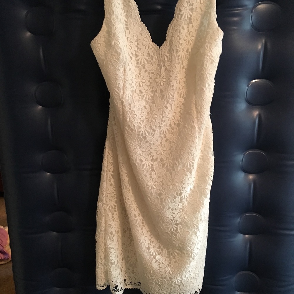Ann taylor white dress